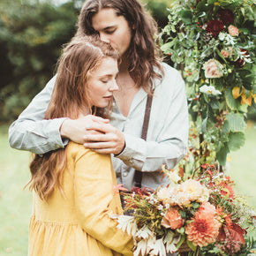 NATURAL AUTUMN INSPIRED WEDDING SHOOT