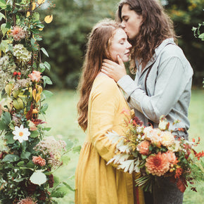 NATURAL AUTUMN INSPIRED WEDDING SHOOT