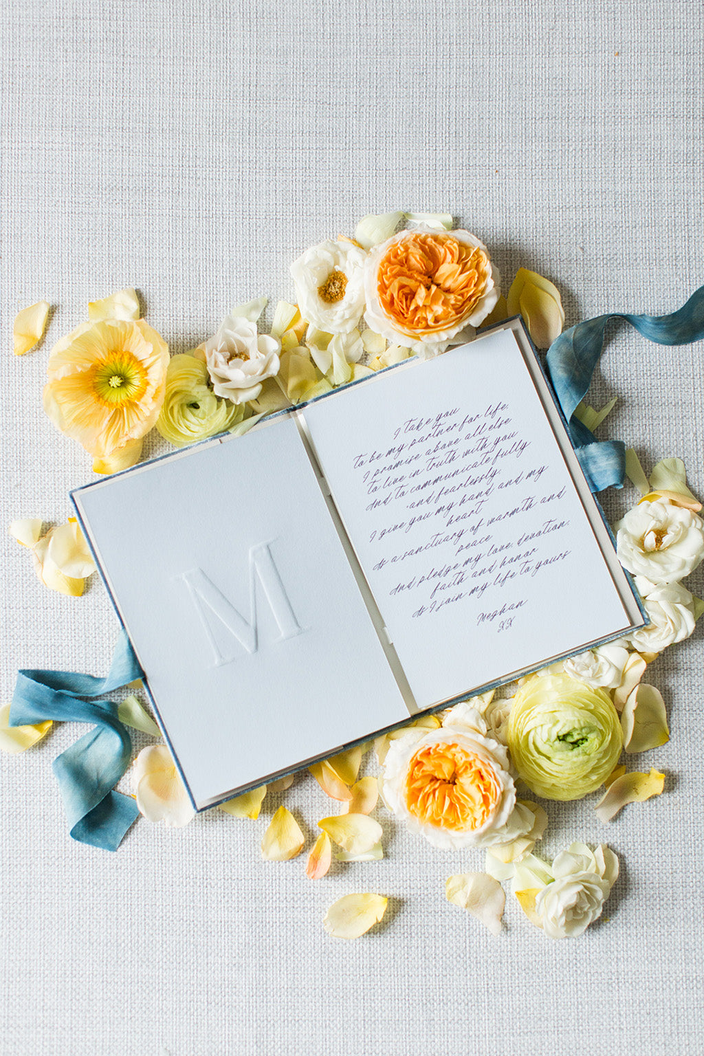Vows Books in use