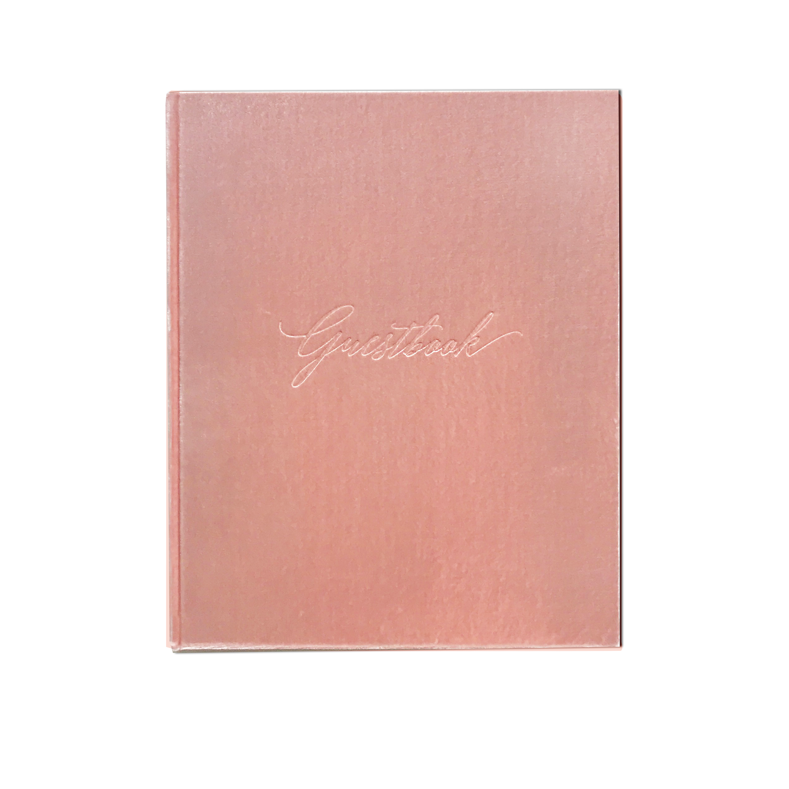 Guestbook - Silk Velvet Blush