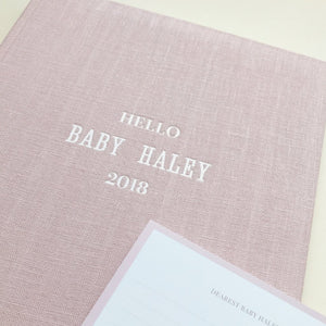 Baby Book - Gift - Custom Baby presents