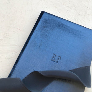 Custom Velvet Notebook - Deep Sea