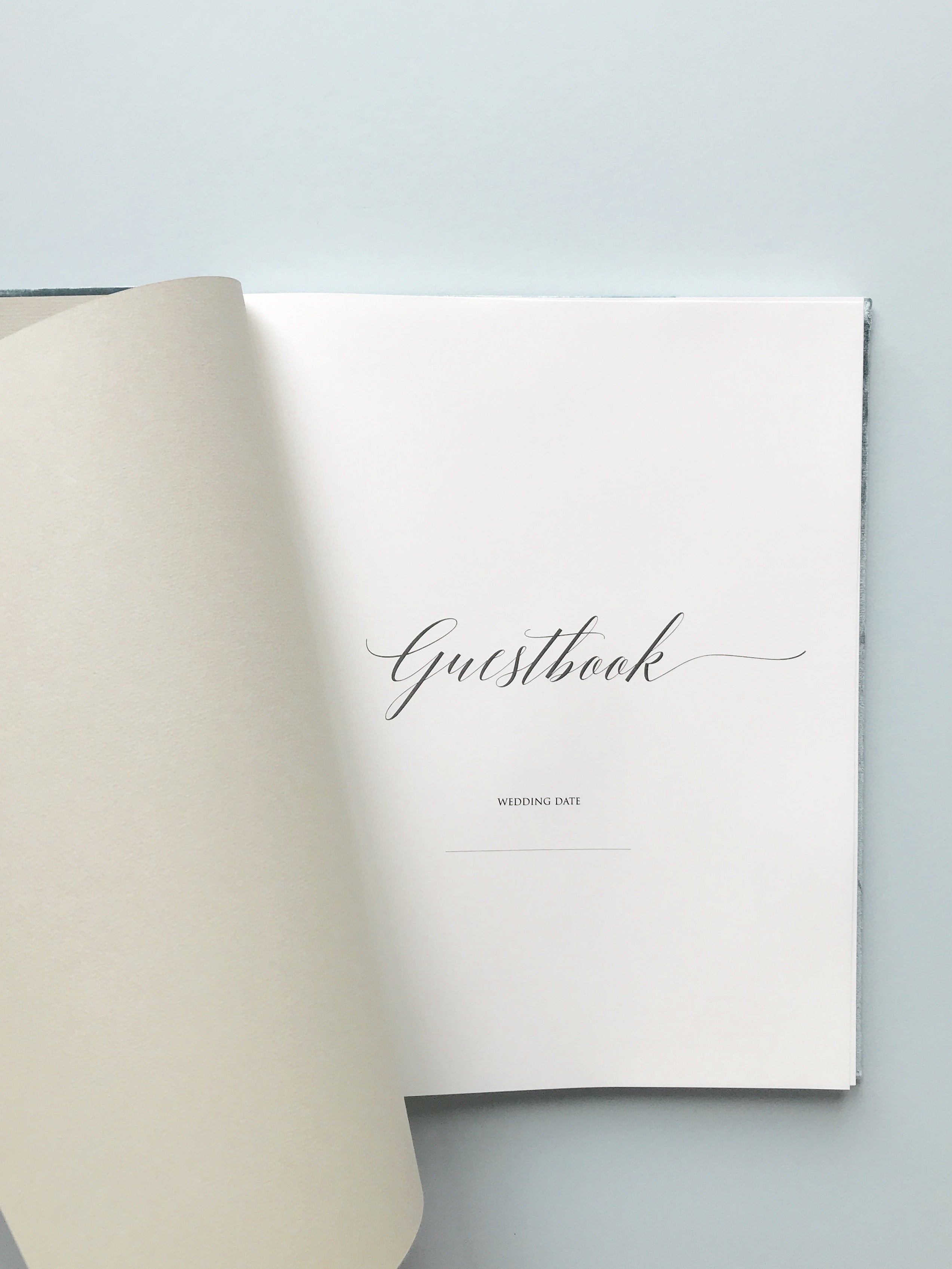 Wedding Stationery Guestbook Velvet UK