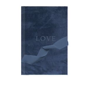 Custom Velvet Notebook - Deep Sea