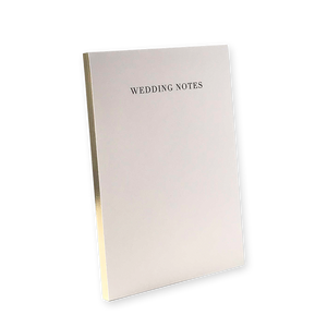 Blush Wedding Notes