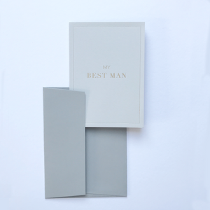 Best Man Card