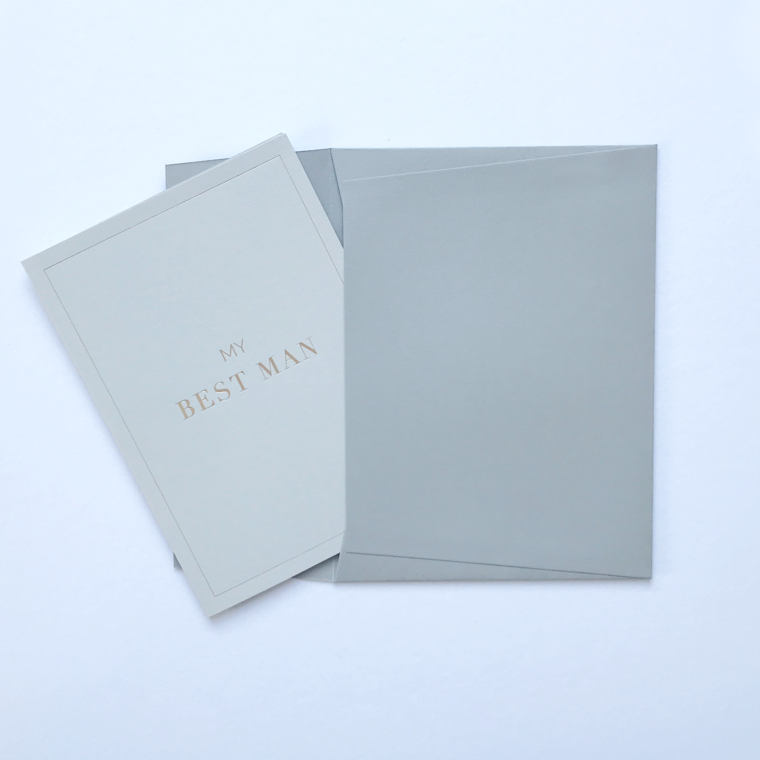 Best Man Card