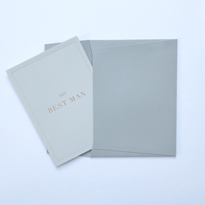 Best Man Card