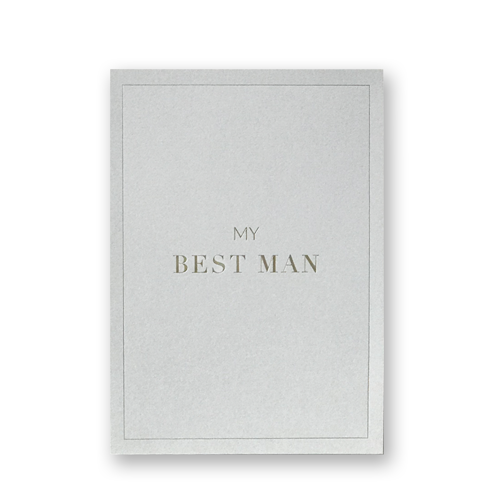Best Man Card