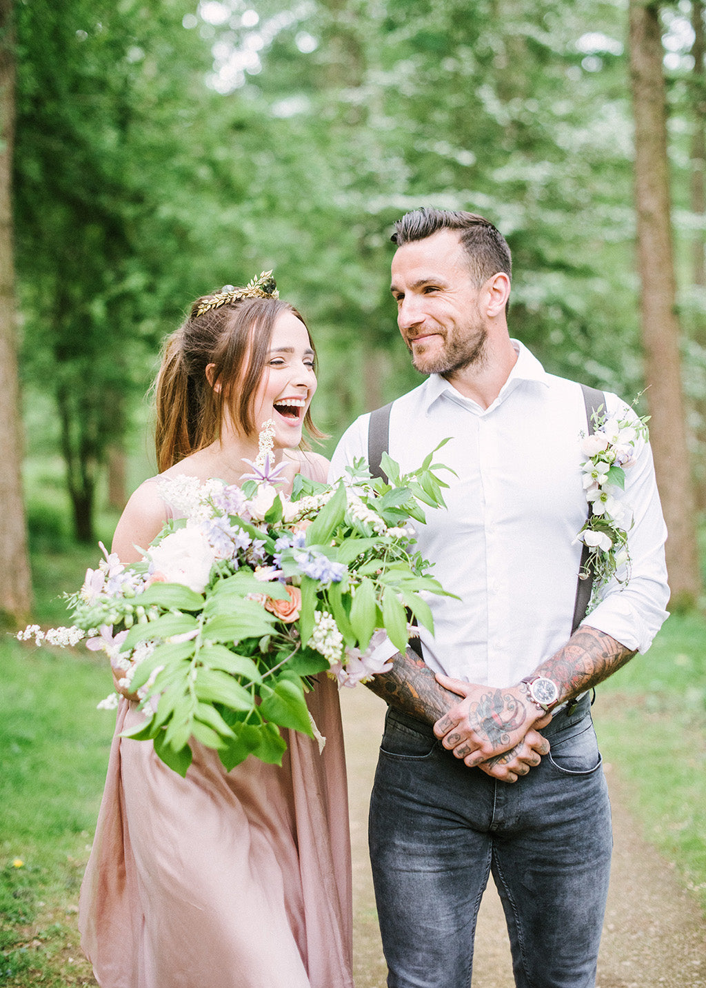 BOHEMIAN Magical Woodland Wedding Inspiration