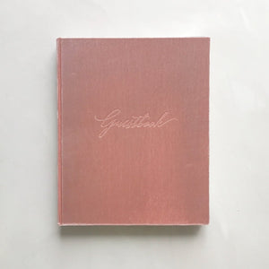 Guestbook - Silk Velvet Blush